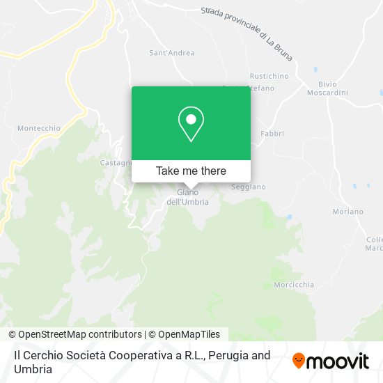 Il Cerchio Società Cooperativa a R.L. map