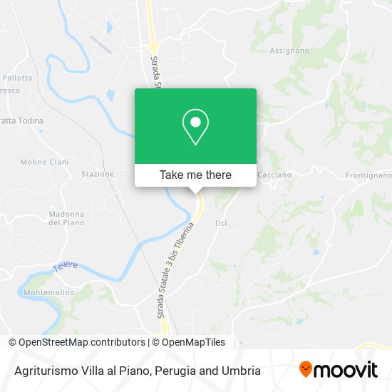 Agriturismo Villa al Piano map
