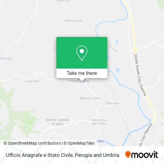 Ufficio Anagrafe e Stato Civile map