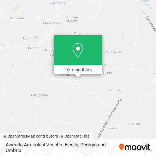 Azienda Agricola il Vecchio Fienile map