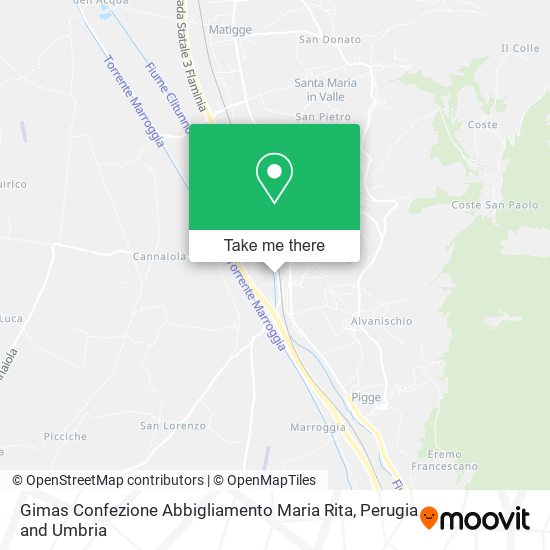 Gimas Confezione Abbigliamento Maria Rita map