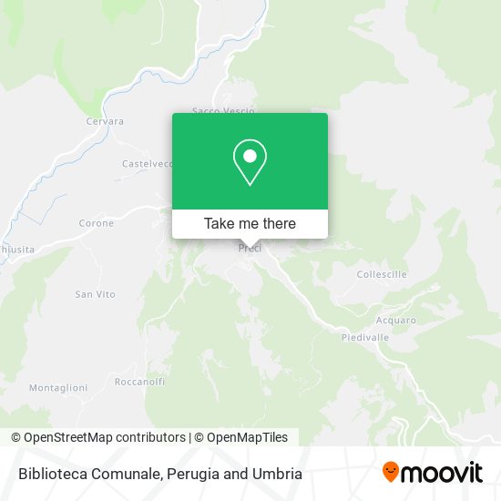 Biblioteca Comunale map