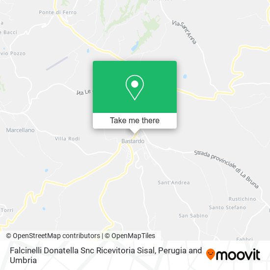 Falcinelli Donatella Snc Ricevitoria Sisal map