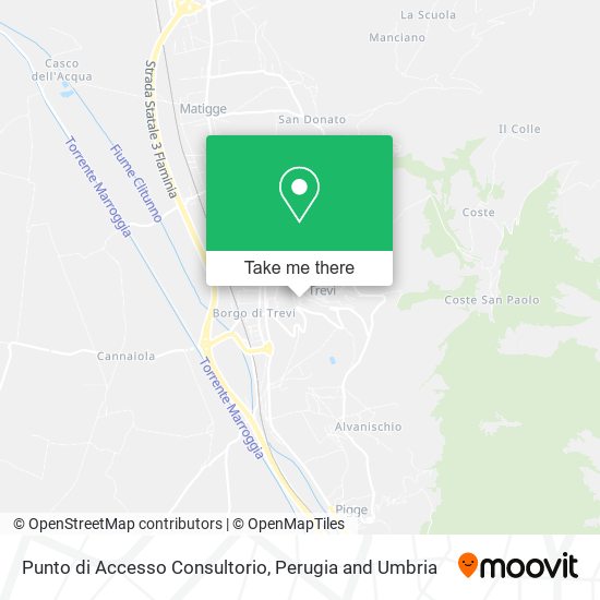Punto di Accesso Consultorio map