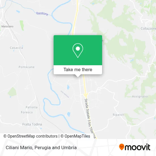 Ciliani Mario map