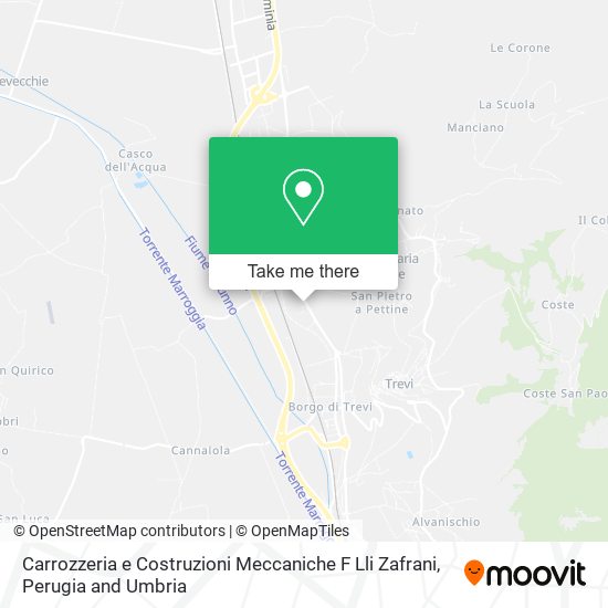 Carrozzeria e Costruzioni Meccaniche F Lli Zafrani map
