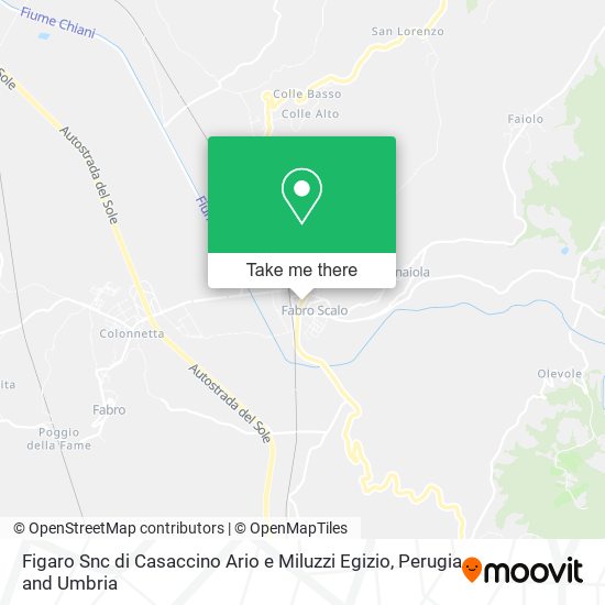 Figaro Snc di Casaccino Ario e Miluzzi Egizio map