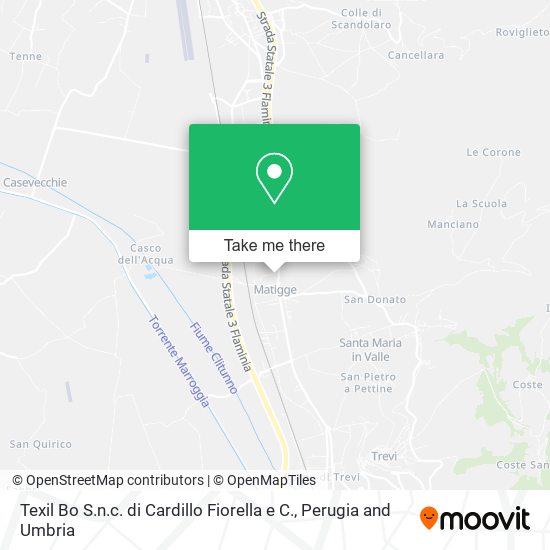 Texil Bo S.n.c. di Cardillo Fiorella e C. map