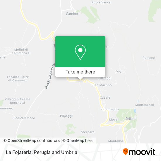 La Fojateria map