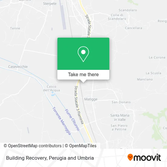 Building Recovery map