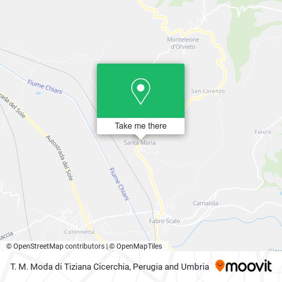 T. M. Moda di Tiziana Cicerchia map