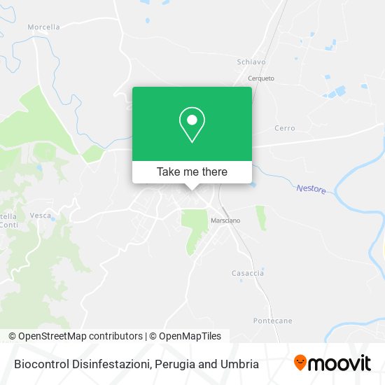 Biocontrol Disinfestazioni map
