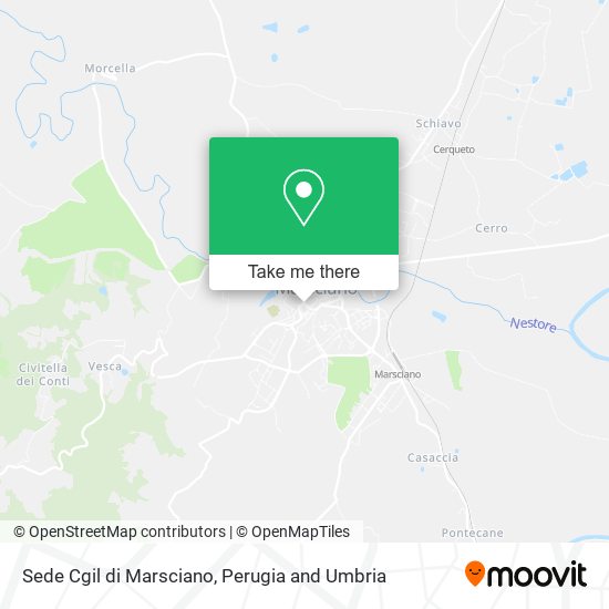 Sede Cgil di Marsciano map