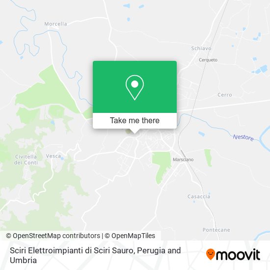Sciri Elettroimpianti di Sciri Sauro map