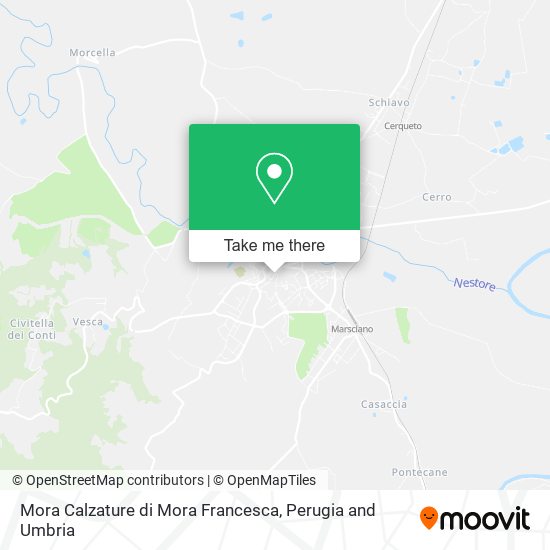 Mora Calzature di Mora Francesca map