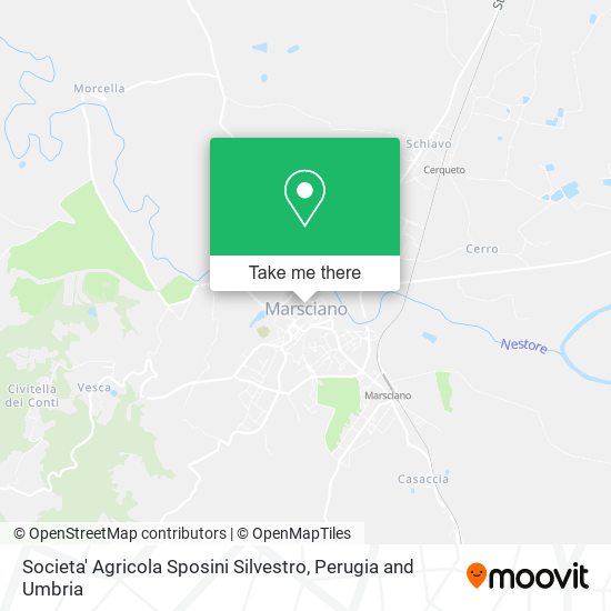 Societa' Agricola Sposini Silvestro map