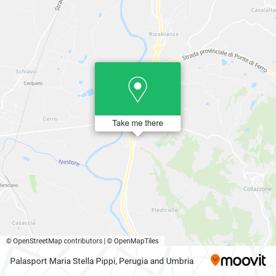 Palasport Maria Stella Pippi map