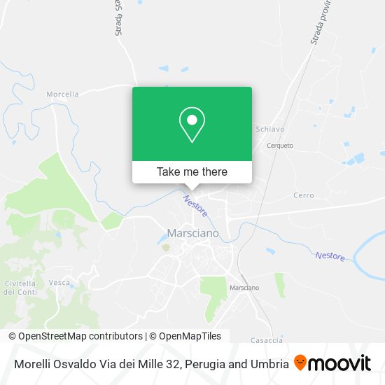 Morelli Osvaldo Via dei Mille 32 map