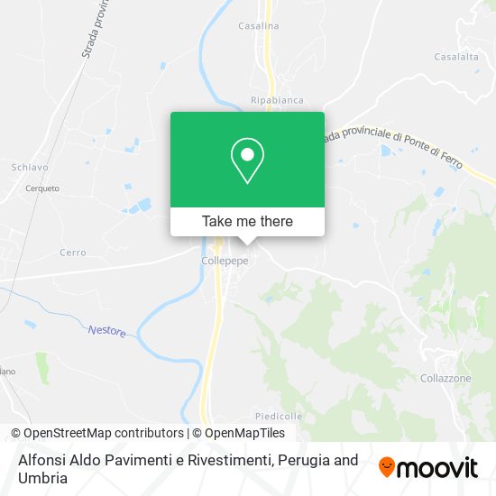 Alfonsi Aldo Pavimenti e Rivestimenti map
