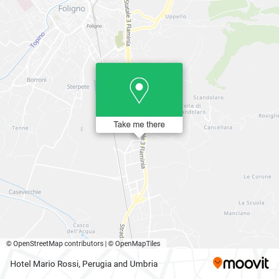 Hotel Mario Rossi map