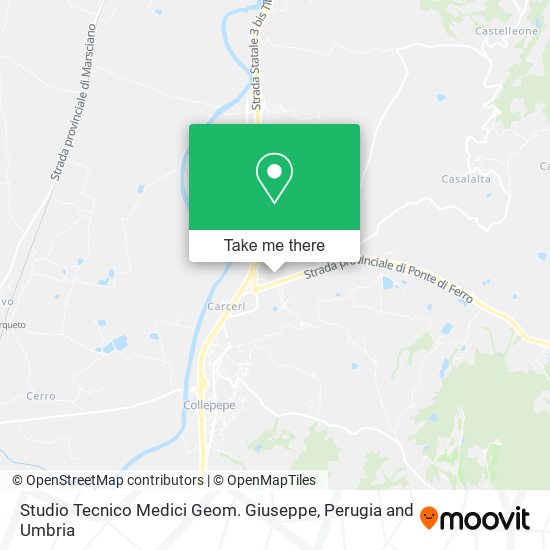 Studio Tecnico Medici Geom. Giuseppe map