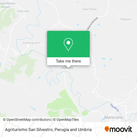 Agriturismo San Silvestro map