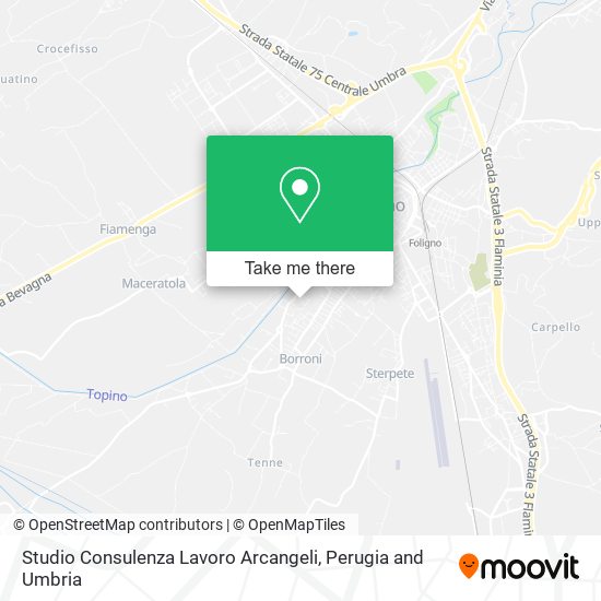 Studio Consulenza Lavoro Arcangeli map