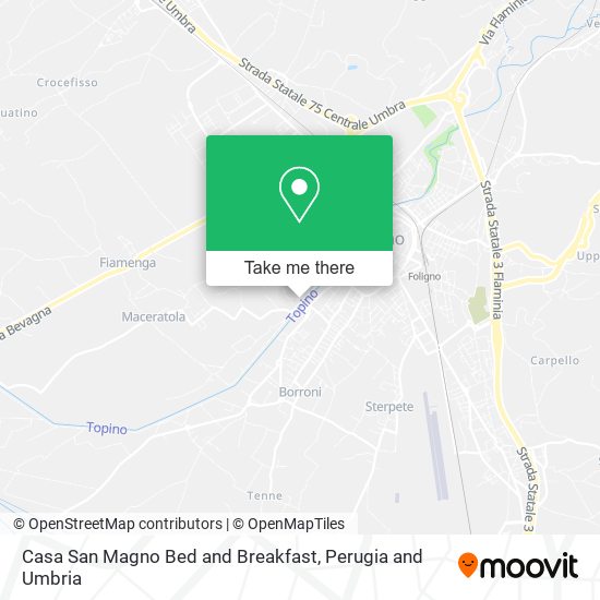 Casa San Magno Bed and Breakfast map