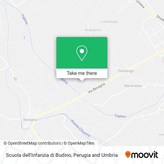 Scuola dell'Infanzia di Budino map