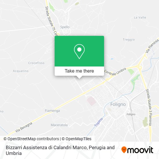Bizzarri Assistenza di Calandri Marco map