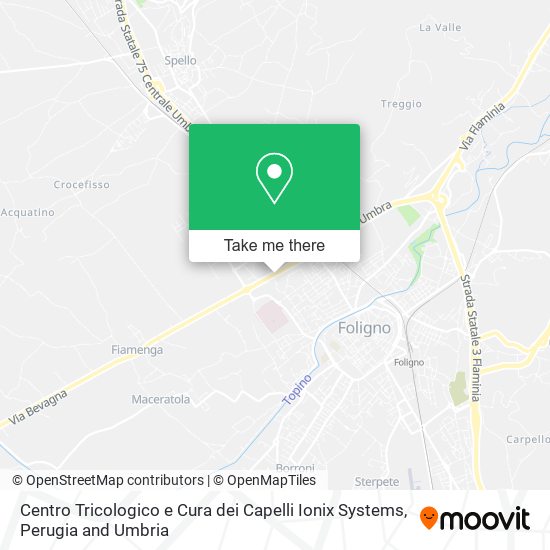 Centro Tricologico e Cura dei Capelli Ionix Systems map