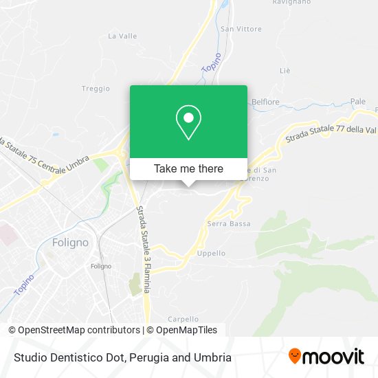 Studio Dentistico Dot map