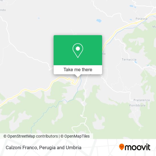 Calzoni Franco map