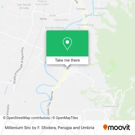 Millenium Snc by F. Sfodera map