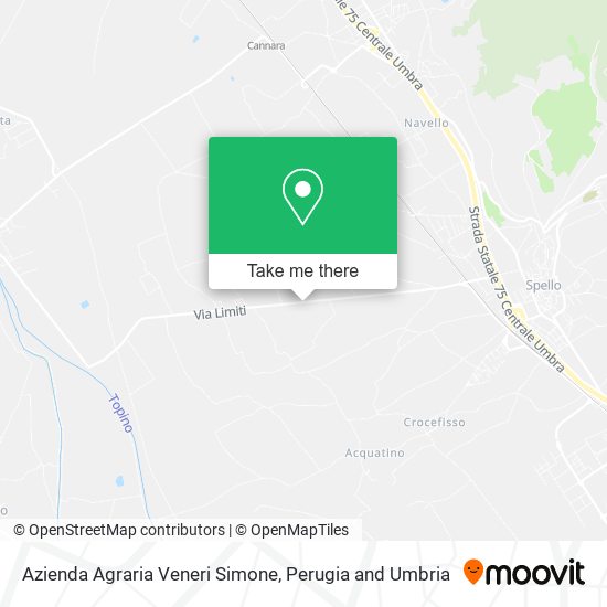Azienda Agraria Veneri Simone map