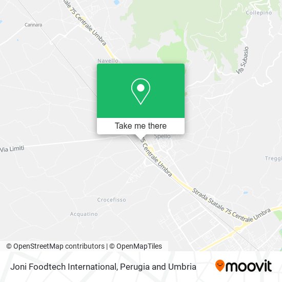 Joni Foodtech International map