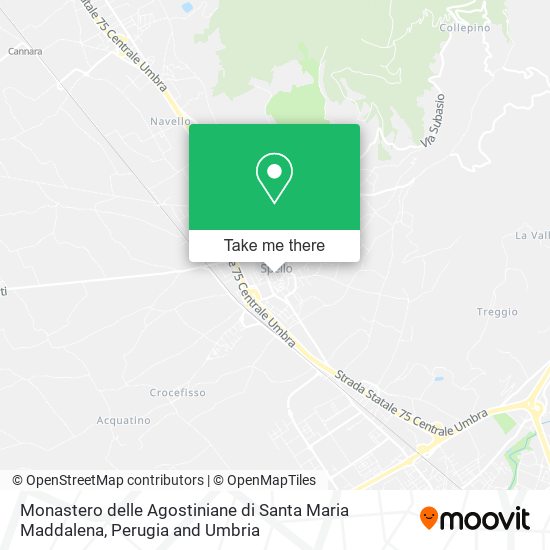 Monastero delle Agostiniane di Santa Maria Maddalena map