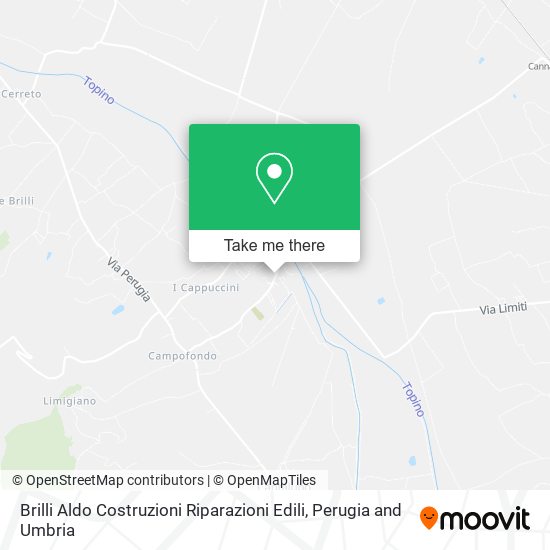 Brilli Aldo Costruzioni Riparazioni Edili map