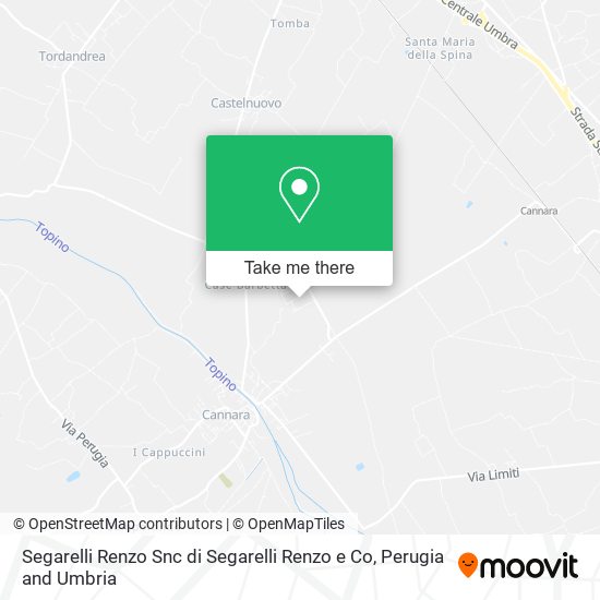 Segarelli Renzo Snc di Segarelli Renzo e Co map