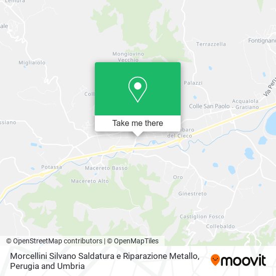 Morcellini Silvano Saldatura e Riparazione Metallo map