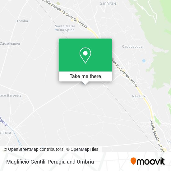 Maglificio Gentili map