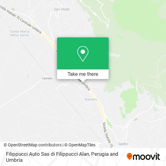 Filippucci Auto Sas di Filippucci Alan map