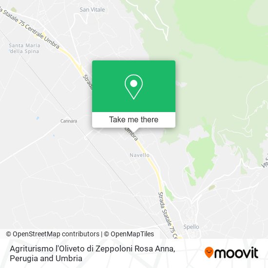 Agriturismo l'Oliveto di Zeppoloni Rosa Anna map