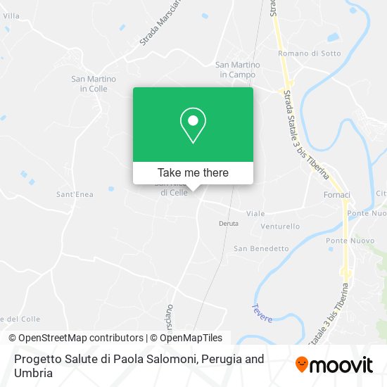Progetto Salute di Paola Salomoni map