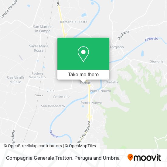 Compagnia Generale Trattori map