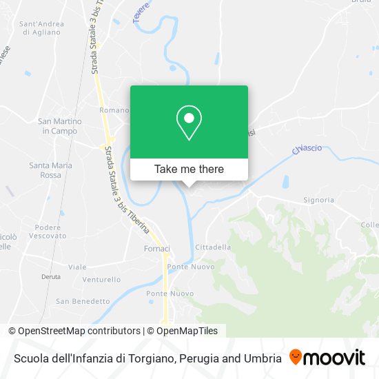Scuola dell'Infanzia di Torgiano map
