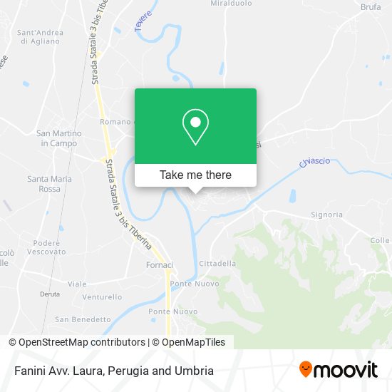 Fanini Avv. Laura map