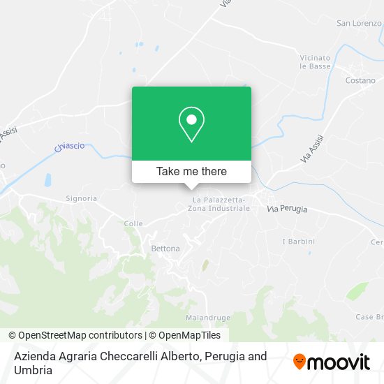 Azienda Agraria Checcarelli Alberto map
