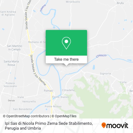 Ipl Sas di Nicola Primo Zema Sede Stabilimento map