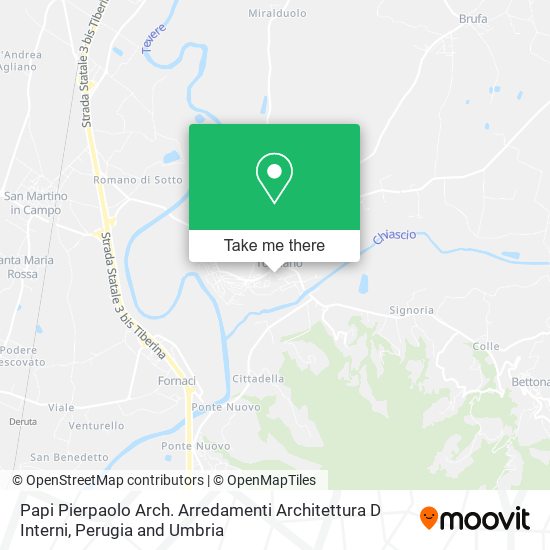Papi Pierpaolo Arch. Arredamenti Architettura D Interni map